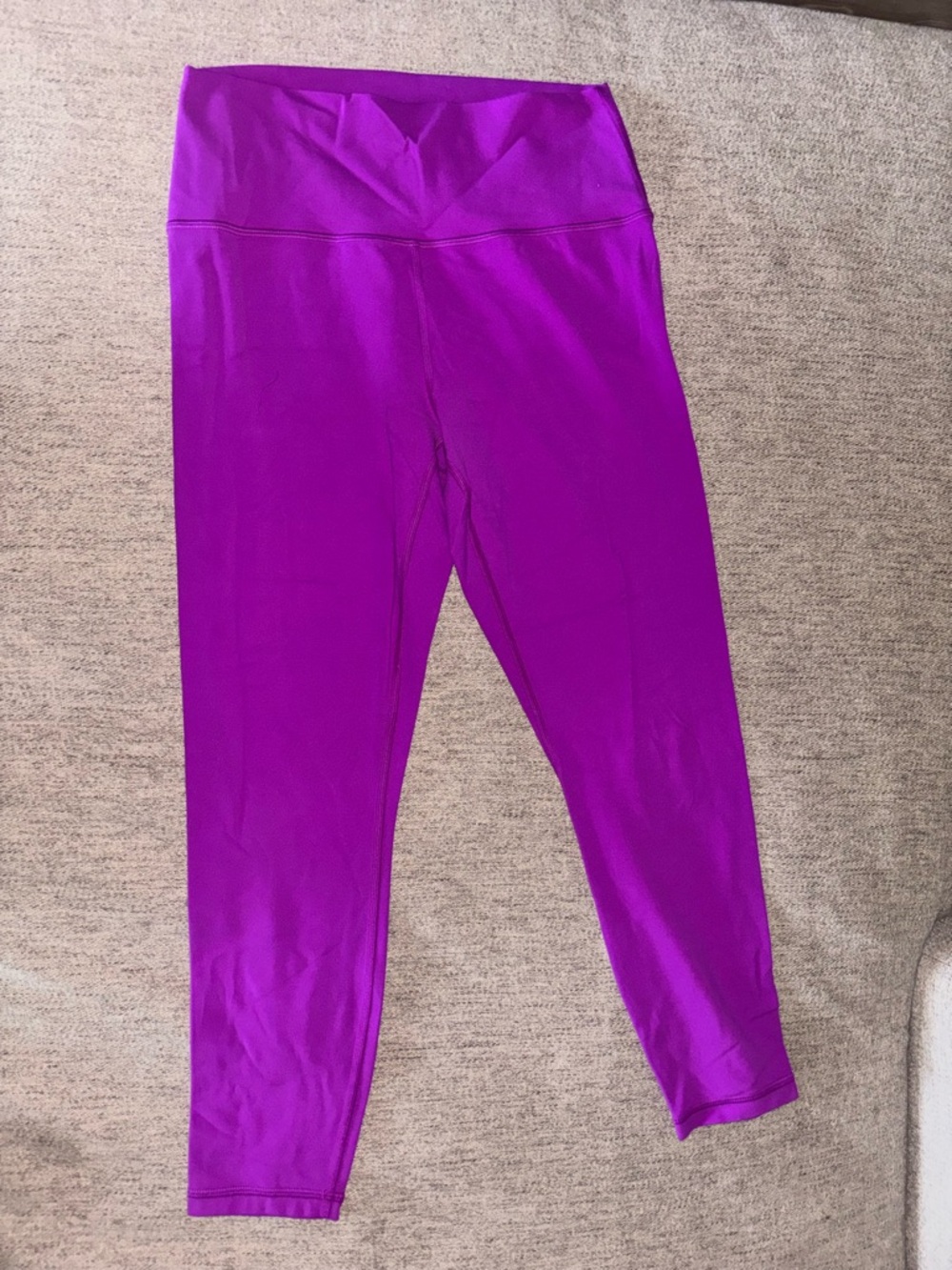 High-Waist Purple Active Leggings